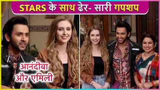 Fun Chit Chat With The Starcast Of  Anandi Baa Aur Emly | Mishkat Verma, Shruti Rawat,Ojas Rawal