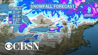 Lake-effect snow to bury parts of upstate New York