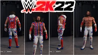 AJ Styles Cresting Custom Attires || WWE2K22 || GTM.