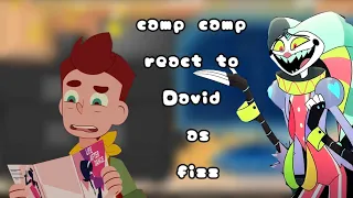 camp camp react to david as fizz (why did I make this)