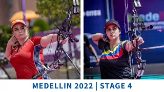 Ella Gibson v Sara Lopez – compound women Semifinal 1 | Medellin 2022 World Cup S4