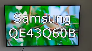 Телевізор Samsung qe43q67b/qe43q60b. Розпакування та огляд. Unboxing and review