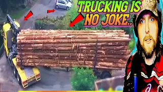 American Reacts to World's Best Truck Drivers