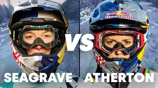 Tahnée Seagrave VS Rachel Atherton - Who Will Win? | UCI MTB 2018