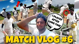 I Played Match After Long Time | 30 To Win of 28 balls in slow pitch | Nothing But Cricket Vlogs