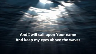 Oceans (Where Feet May Fail) Hillsong key of C acoustic guitar instrumental accompaniment lyrics cli