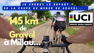 Je roule en Coupe du Monde Gravel UCI à Millau... et je n'ai pas le niveau...😜