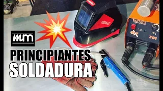 COMO SOLDAR CON ELECTRODO (PRINCIPIANTES)