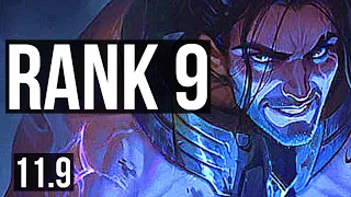 SYLAS vs CAITLYN (MID) | Rank 1 Sylas, 8/0/0, Rank 9, 6 solo kills | JP Challenger | v11.9