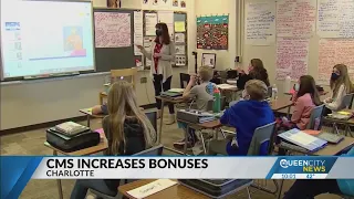 CMS board approves additional retention bonus for teachers, but know this is a temporary fix