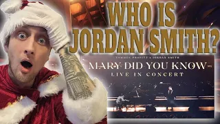 WHO IS JORDAN SMITH?  Mary Did You Know [LIVE] - Tommee Profitt feat. Jordan Smith (UK Reaction)