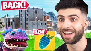 The TILTED TOWERS Update is HERE! (Dinosaurs, NEW Items & MORE) - Fortnite Chapter 3