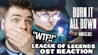 First Time Hearing Burn It All Down (ft. PVRIS) "Worlds 2021" | League of Legends OST | Reaction