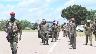 Museveni passes out 1,143 Air Force Cadets at Uganda Military Academy in Kabamba