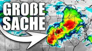 Kräftiger Unwetterausbruch in den USA..