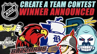NHL Create A Team Contest WINNER ANNOUNCED!