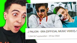 REAKCJA NA ♪ PALION - GRA [OFFICIAL MUSIC VIDEO]