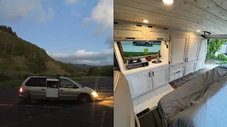19 yr old Builds Mini Van Home for less than $2k | TIMELAPSE & Slideshow