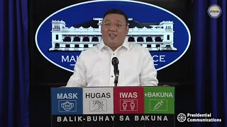 Press Briefing by Presidential Spokesperson Harry Roque, Jr. 10/7/2021