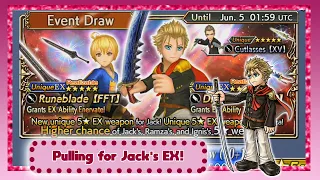 [GL DFFOO] The Dream Draws #7 - Pulling for Jack's EX!