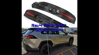 Quick and easy Rav4 2019-2021 splash guard installation