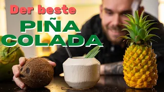 Pina Colada Rezept 🥥 - Rum Cocktail