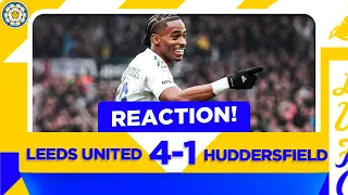 SUMMERVILLE AND DANIEL JAMES SHINE AS LEEDS SCORE 4! - Leeds United 4-1 Huddersfield Match Reaction