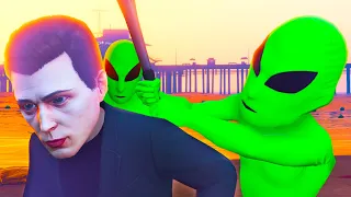 Wir werden in GTA ONLINE von ALIENS überrannt!