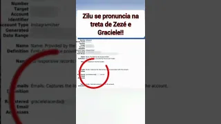 😮😱||ZILU DEFENDE A NORA CONTRA ZEZÉ E GRACIELE!!#famosos #short #shorts #tiktok #viral #viralizou