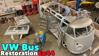VW Bus Restoration - Эпизод 44 - Запечатайте сделку | МикБергсма
