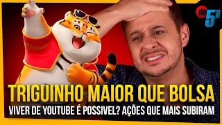 Jogo do triguinho é 7x MAIOR que a bolsa brasileira! Quantos views para Viver de Youtube?