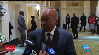 President Zuma refuses to comment on rumours of a pending cabinet reshuffle