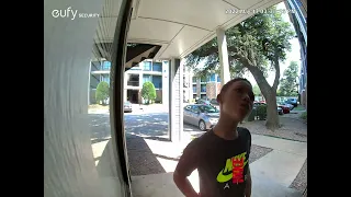 Kid Caught During Doorbell Ditch || ViralHog