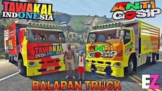 BOCAH SD BALAPAN TRUCK ANTI GOSIP VS TAWAKAL - GTA 5 SULTAN BOCIL