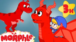 A Dragon Morphle Would Never Explode Fire.. But a Dino Might! 🦕🧨| Morphle Kids Cartoons