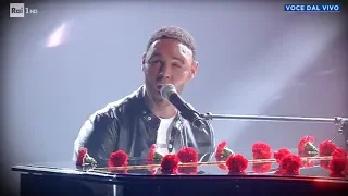 John Legend - Francesco Monte canta: "All of me" -Tale e Quale Show  08/11/2019