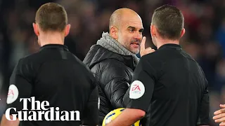 'Don't ask me, ask the referees': Pep Guardiola on Liverpool defeat