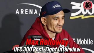 Max Holloway: "Conor McGregor likes to consider himself a BMF", responds to Ilia Topuria