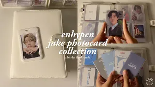 en-log : enhypen jake photocard collection - binder flipthrough ❀ oubaitoree