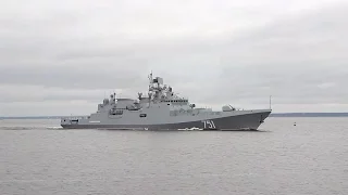 2016-09-21 - Выход в море фрегата "Адмирал Эссен" пр 11356
