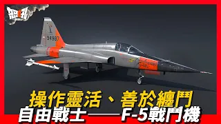 【F5】操作靈活、善於纏鬥，空戰表現優於米格-21的“自由戰士”——F-5系列戰鬥機