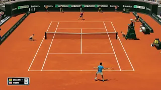 AO Tennis 2 - Hugo Dellien vs Dominic Thiem - PS5 Gameplay