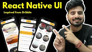 React Native App UI inspired from Dribble 🔥 | Engineer Codewala