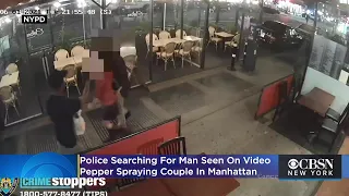 Caught On Video: Man Pepper Sprays Couple On Manhattan Sidewalk