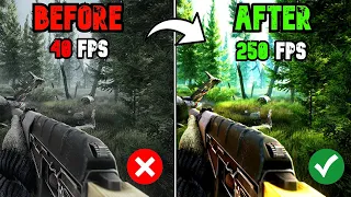 Chceš lepší FPS v Tarkově ? #tutorial #tarkov