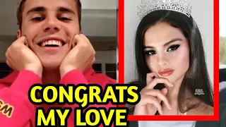 Justin Bieber congratulates Selena Gomez becoming queen of Instagram dethroning Kylie Jenner