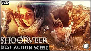 Genelia D'Souza & Prabhu Deva Fight Scene With British Soldier | Blockbuster Action Movies Scenes