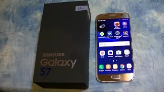 Дешевый Samsung Galaxy S7 с Aliexpress (распаковка и первичный обзор)