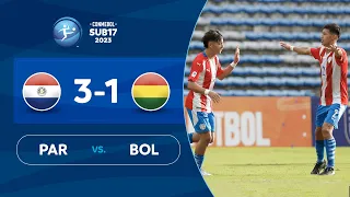 PARAGUAY vs. BOLIVIA [3-1] | RESUMEN | CONMEBOL SUB17 2023