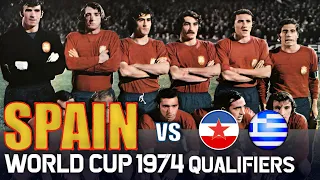 SPAIN 🇪🇸 World Cup 1974 Qualification All Matches Highlights | Road to West Germany